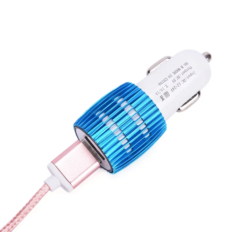 1 шт. двойной прикуриватель зарядное устройство USB Автомобильное зарядное устройство 2 порта адаптер для смартфона мобильного телефона универсальный