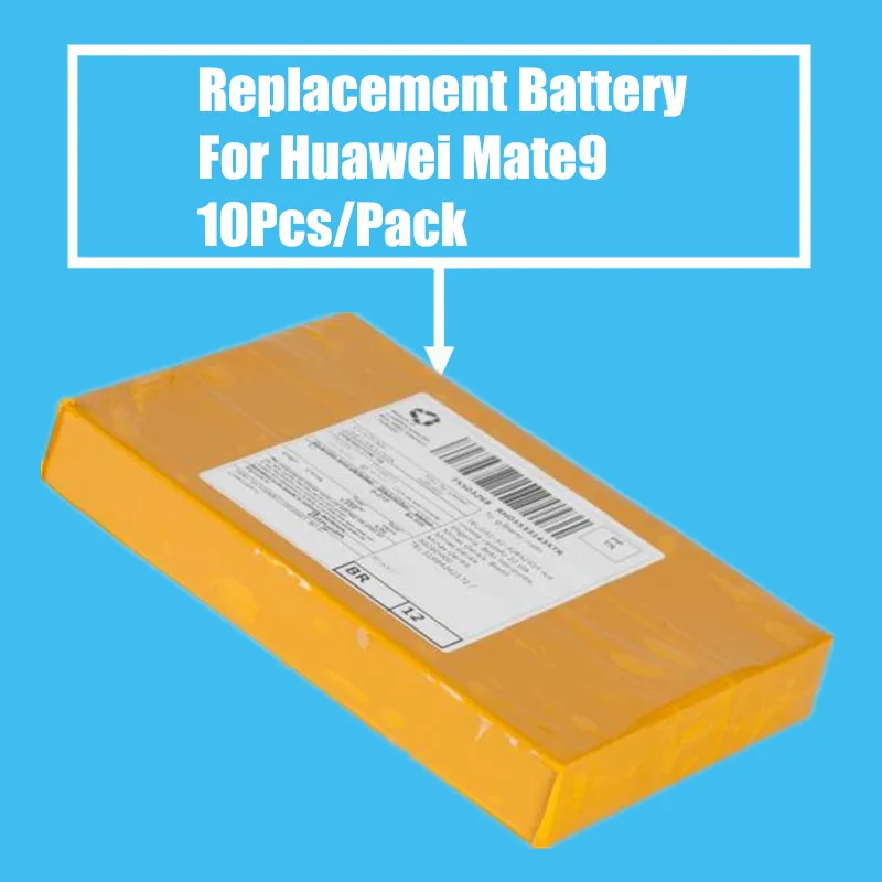 

New Arrival 10Pcs/Pack Replacement Battery 4000mah for HUAWEI Mate9 High Quality