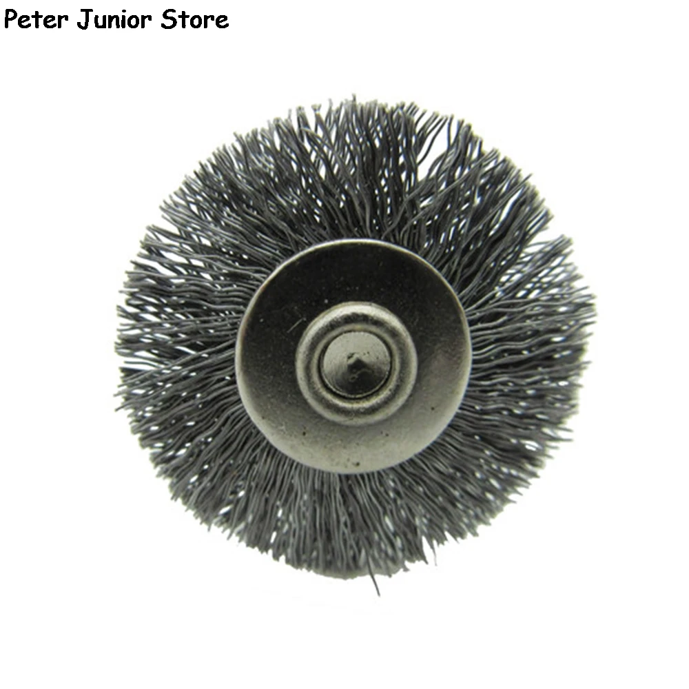 10Pcs 22mm Steel rotary brush Wire wheel Brushes for Grinder Rotary Tool mini drill Polishing GMN | Инструменты