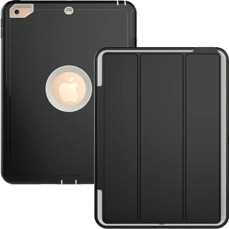 Hmsunrise 360 полный защитный чехол для apple ipad 9,7 дети Безопасный противоударный сверхмощный Твердый чехол из ТПУ подставка A1893 A1822