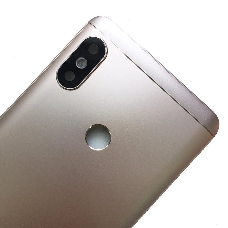 Top Quality For Xiaomi Redmi Note 5 Battery Cover Rear Back Case Housing Door+Side Buttons+Camera Len Pro | Мобильные телефоны и