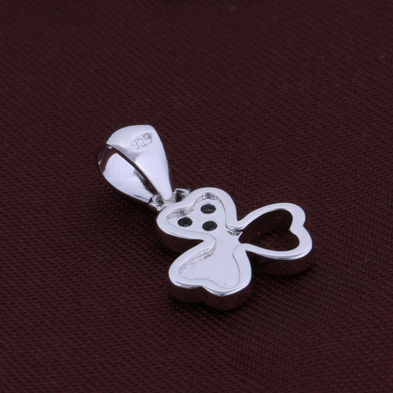 Высокое качество поставщиков серебряный цвет ювелирные изделия Сердце Белый