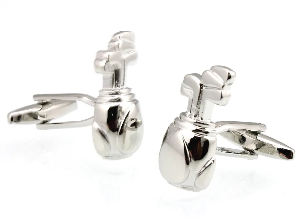 Мужские Запонки Sunnylink серебряная Золотая сумка спортивные запонки для рубашки M4160|sport cufflinks|men cuff linkscuff links |