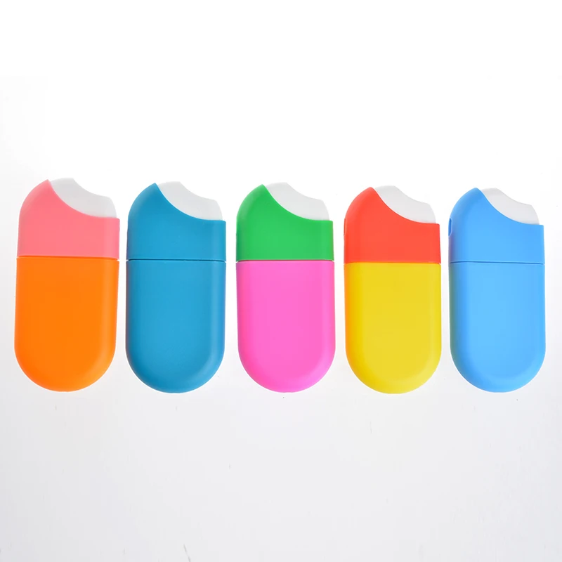 Новый стиль 2 шт./лот модный портативный пластиковый мини флакон для духов 15 мл с