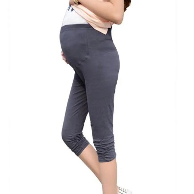 Леггинсы для беременных seven points Летние Плиссированные Хлопковые Штаны подтяжки
