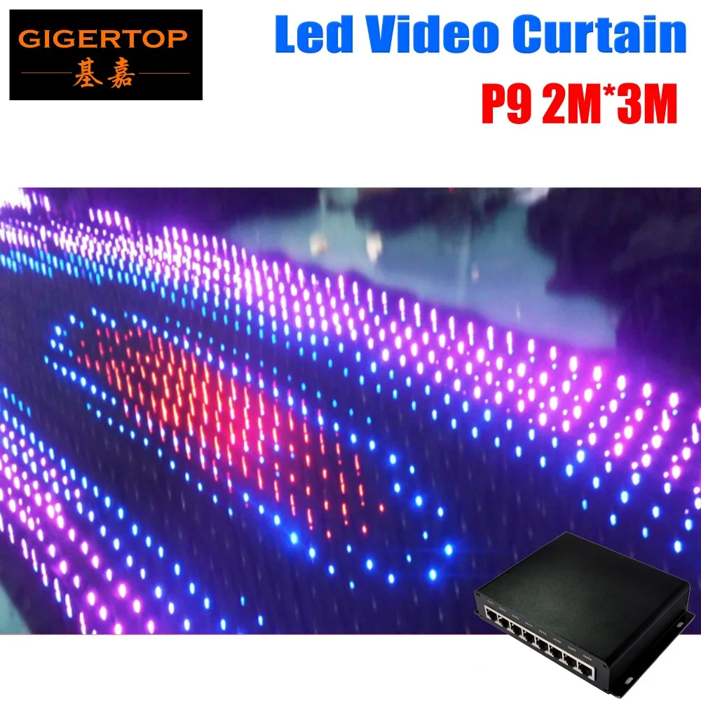ホットオファー - P9 2メートル* 3メートル耐火ledビジョンカーテンpc 