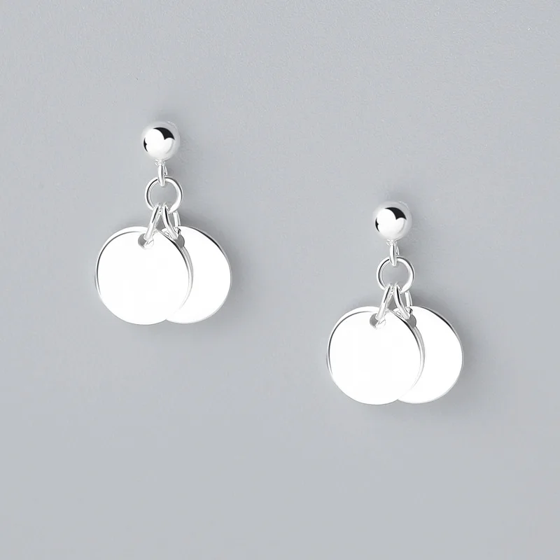 Женские классические серьги INZATT очаровательные капли из серебра 925 пробы с