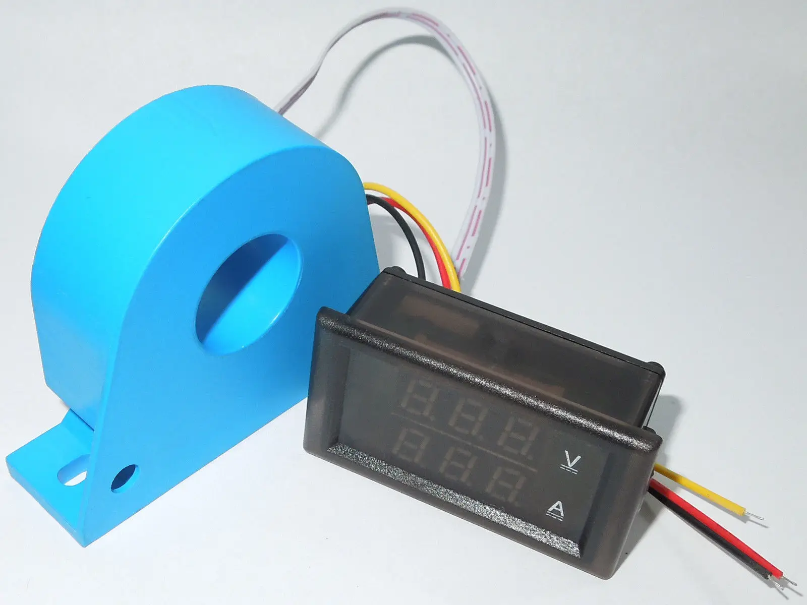 DC 300v +-300A цифровой вольтметр Амперметр монитор выгрузки заряда солнечной батареи