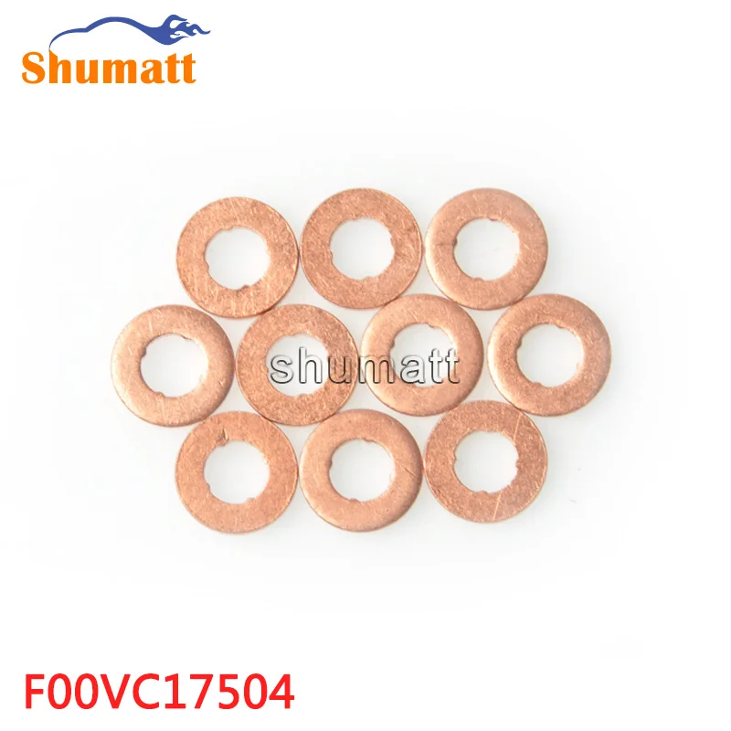 SHUMAT f00vc17505 Common Rail Инжектор Медная Шайба Shims F00V C17 505 медная прокладка шайба РАЗМЕР 15