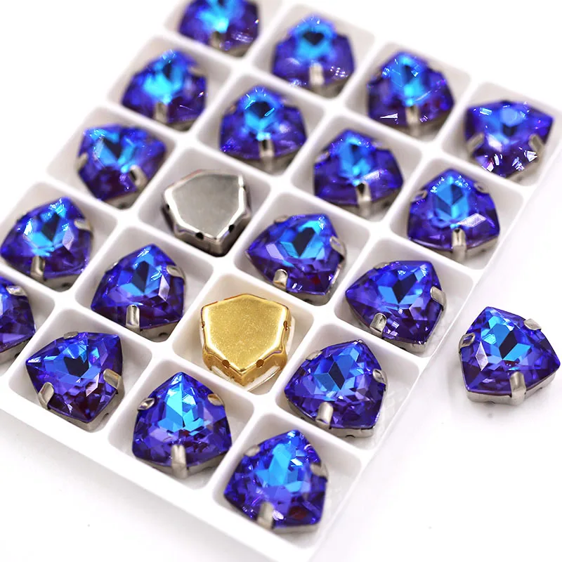 Лидер продаж! 12 мм Толстая треугольная форма винно красного цвета ФЛУОРЕСЦЕНТНОЕ