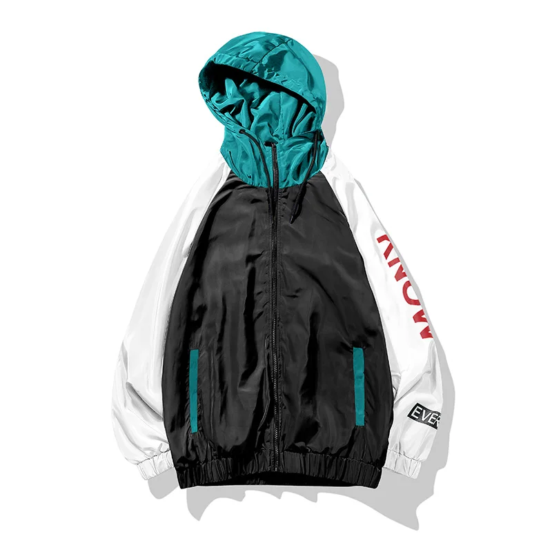 Мужская приталенная куртка осенне Весенняя повседневная модель 65|Мужские