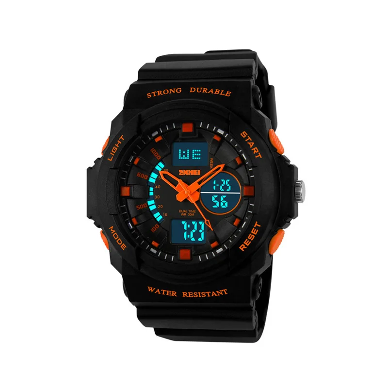 Новые детские часы Спортивные кварцевые детские цифровые часы Relojes SKMEI модные брендовые уличные кварцевые часы наручные часы для мальчиков