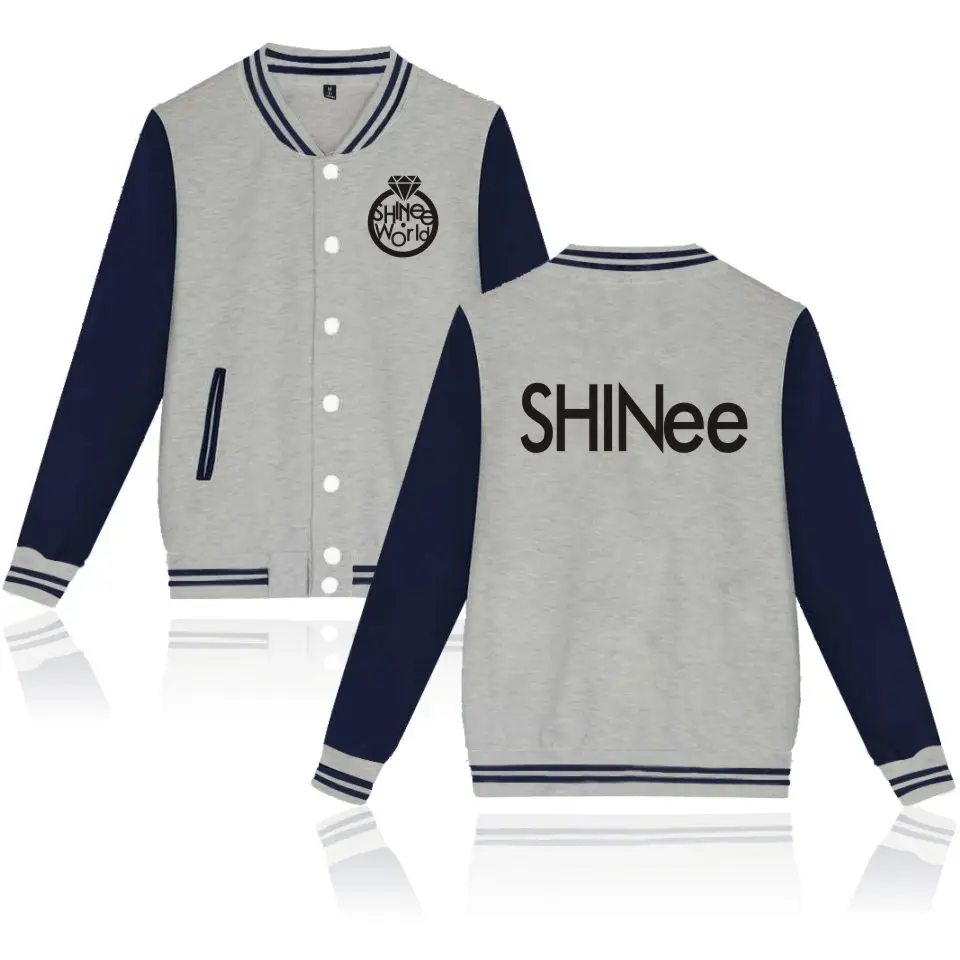 Корейская поп группа SHINEE куртка забавная повседневная одежда модная брендовая