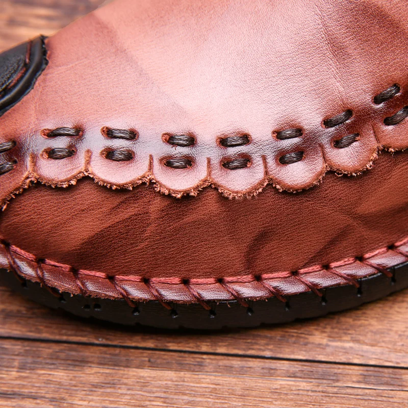 

Yomior 2019 Spring New Genuine Leather Men Casual Shoes Big Size Breathable Loafers Flats Formal Male Father Driving Shoes