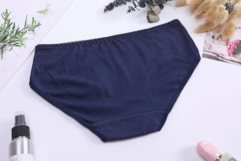 Нижнее белье женское 5 шт./лот хлопковые дышащие трусы AM5284|Женские трусики| |