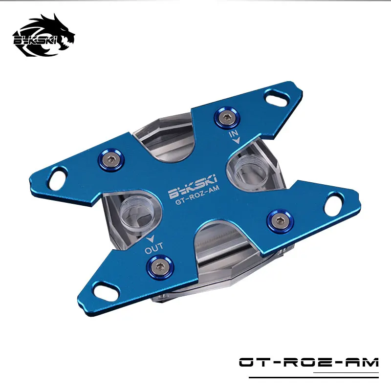 Bykski CPU водный блок для AMD Ryzen AM4 AM3 RGB 12V 4PIN Lihgting GT ROZ AM|cpu water block|water blockcpu |