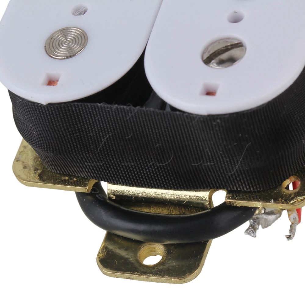 Yibuy 2 шт. 6 струнных пикапов набор с двойной катушкой Humbucker белый винтами и