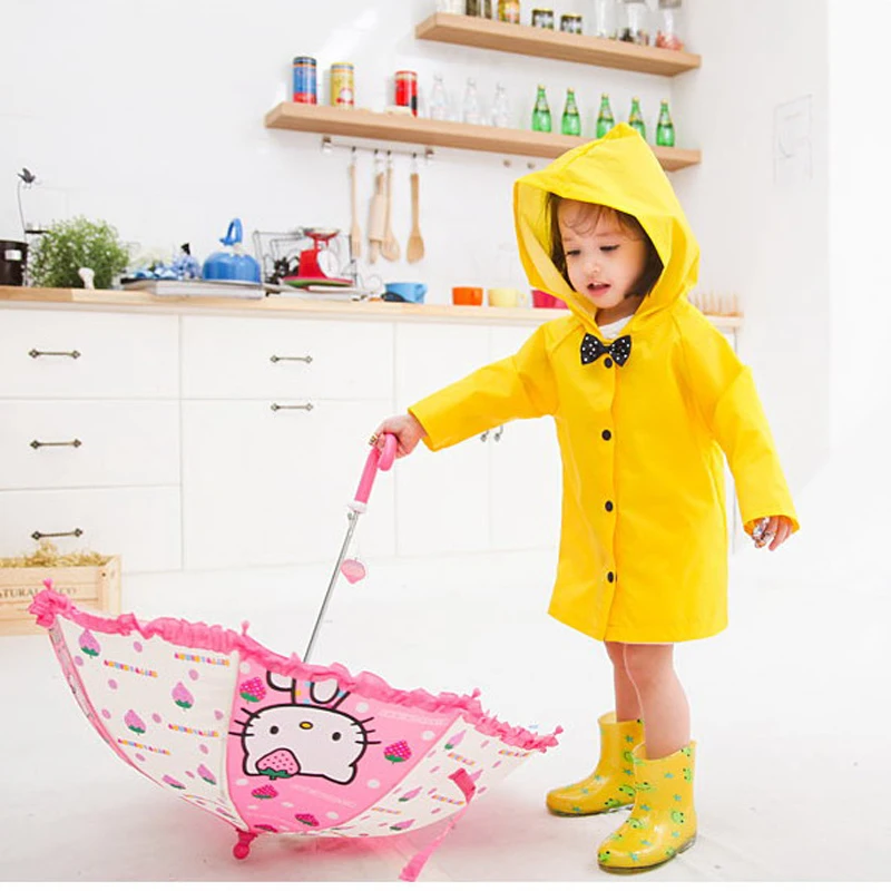 ZT Students Raincoat Children Rain Coat Kids Boys and Girls Fashion Poncho Waterproof Rainwear Jacket JJ-SYYY117* | Дом и сад