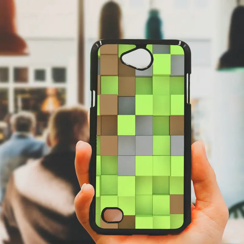 Чехлы для телефонов с крипером Minecraft LG L Prime G2 G4 G5 G6 G7 K4 K8 K10 V20 V30 2017 Nexus 5 6 5X Pixel Shell