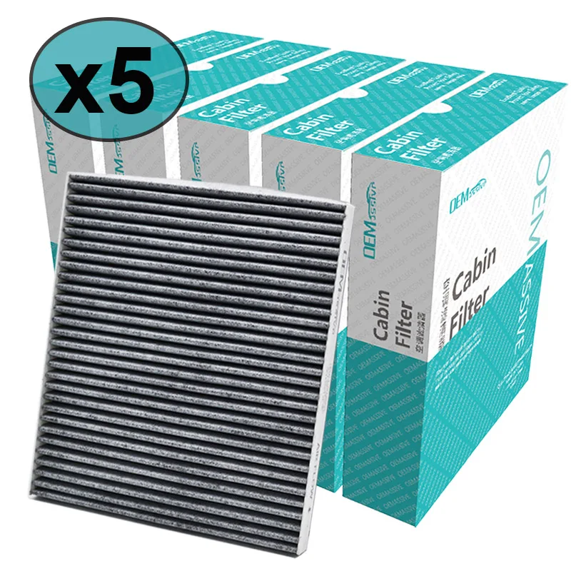 5 кратный автомобильный воздушный фильтр с активированным углем для салона Hyundai