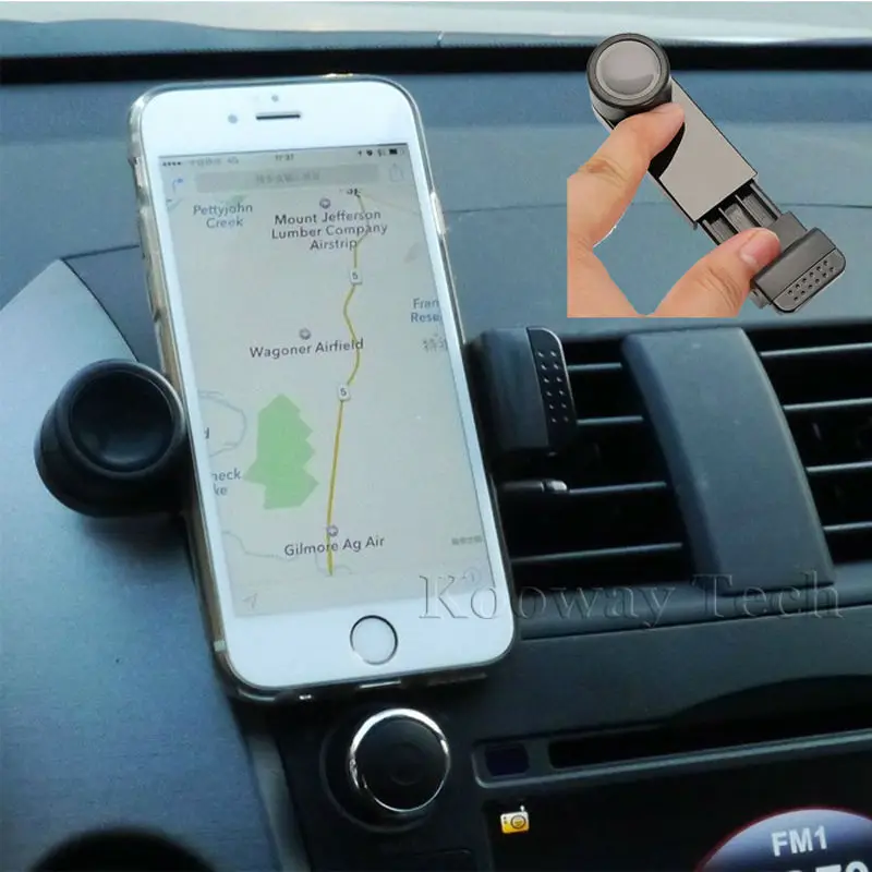 Автомобильный держатель с вентиляционным отверстием для MP4 MP5 GPS Suporte Para Celular Huawei P9