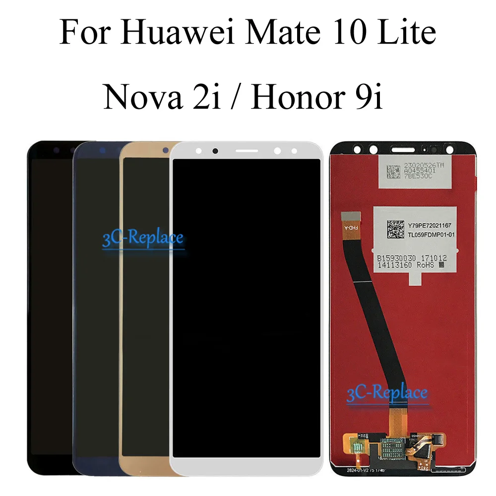 Для Huawei maimang 6 ЖК дисплей + сенсорный экран дигитайзер в сборе для G10 / Plus Nova 2i Honor 9i