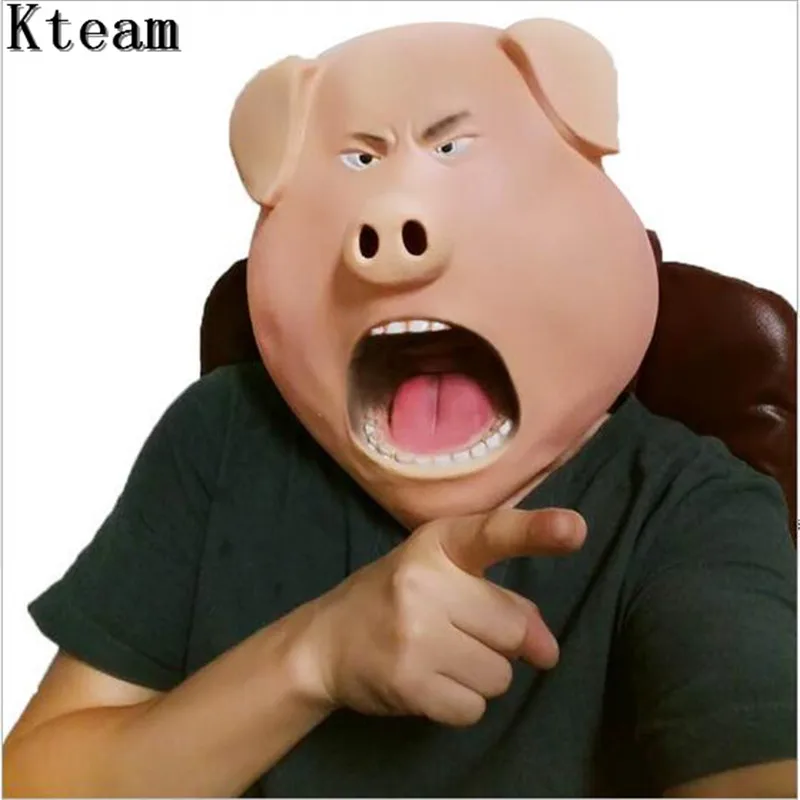 Новинка 2017 Хэллоуин ползучий реквизит в виде животных латексная маска на голову