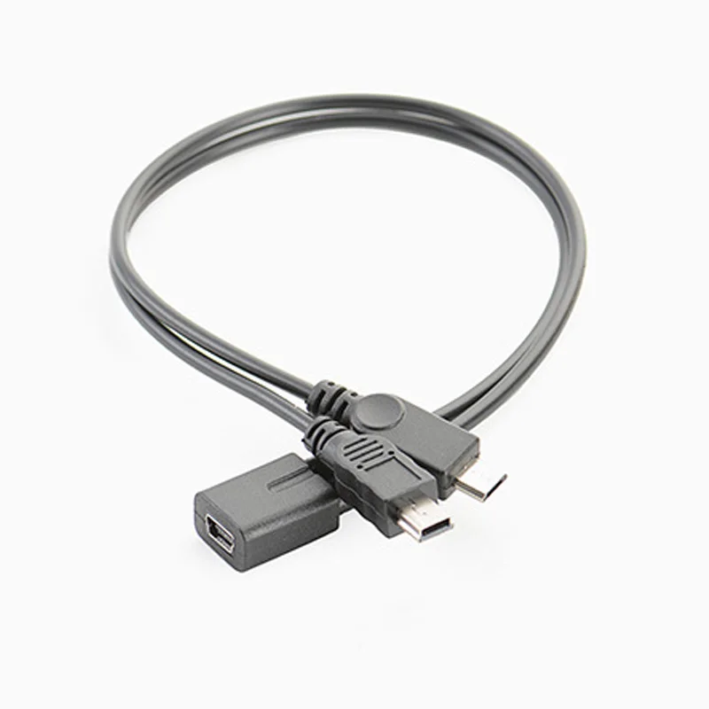 Кабель для зарядки ult-best мини USB 5-контактный гнездовой разъем на Мини usb штекер +