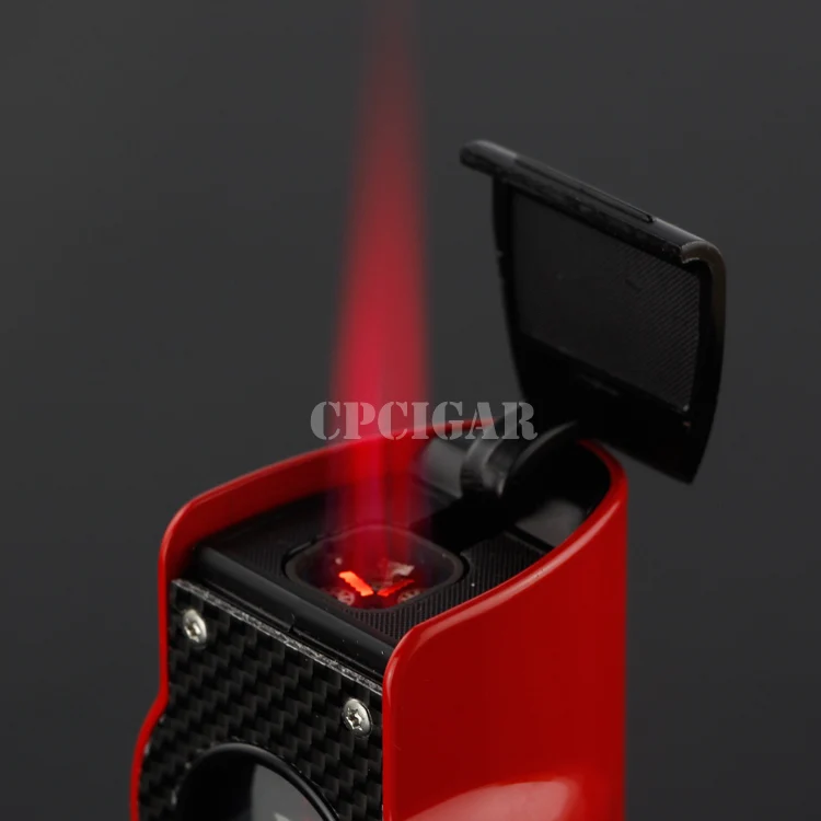 LUBINSKI часы Стиль Лазерная сенсорная индукция ветрозащитный красный 4 фонарь