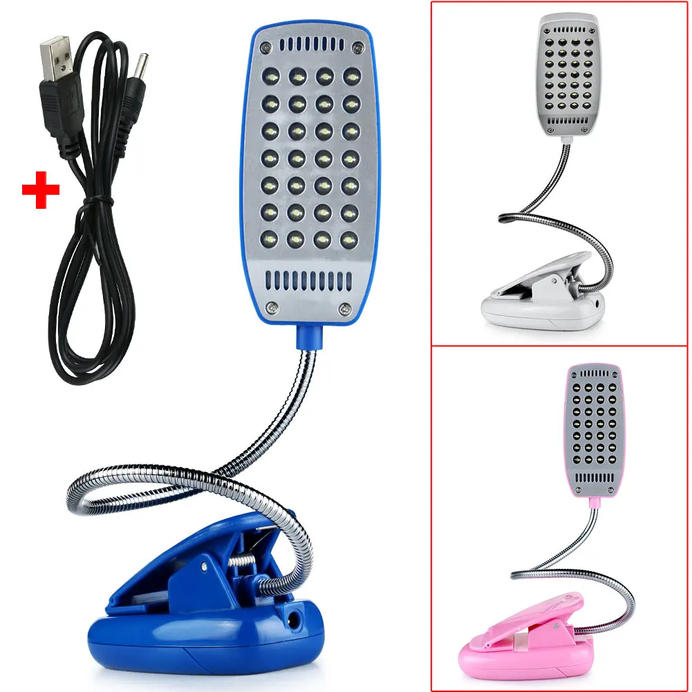 Новинка 2018 гибсветильник Светодиодная лампа для чтения с питанием от