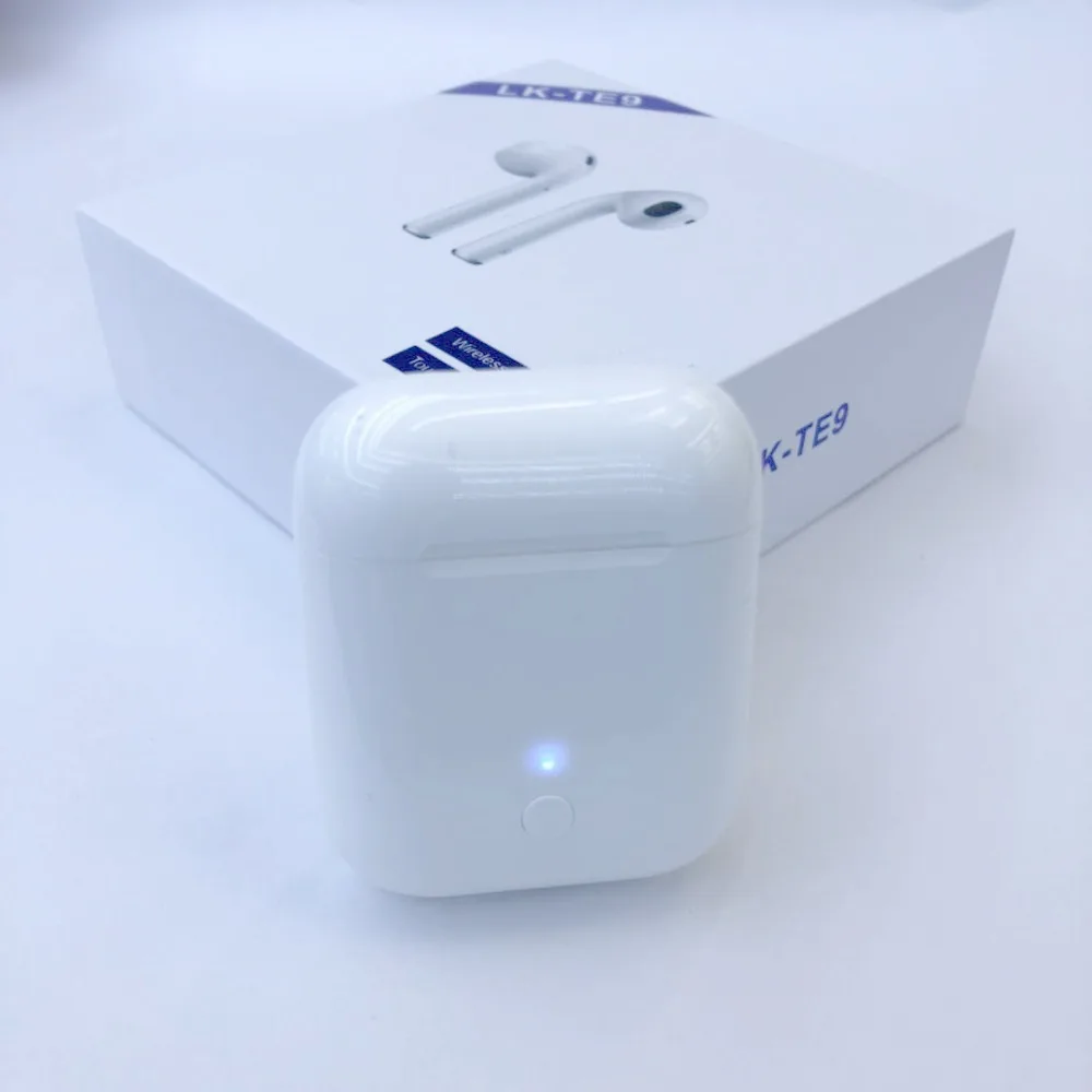 Pop up Windows LK TE9 TWS Bluetooth 5 0 наушники беспроводные 3D стерео сенсорное управление