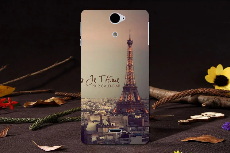 Новое поступление 2015 чехол для Sony Xperia V Lt25i жесткий пластиковый Бесплатная