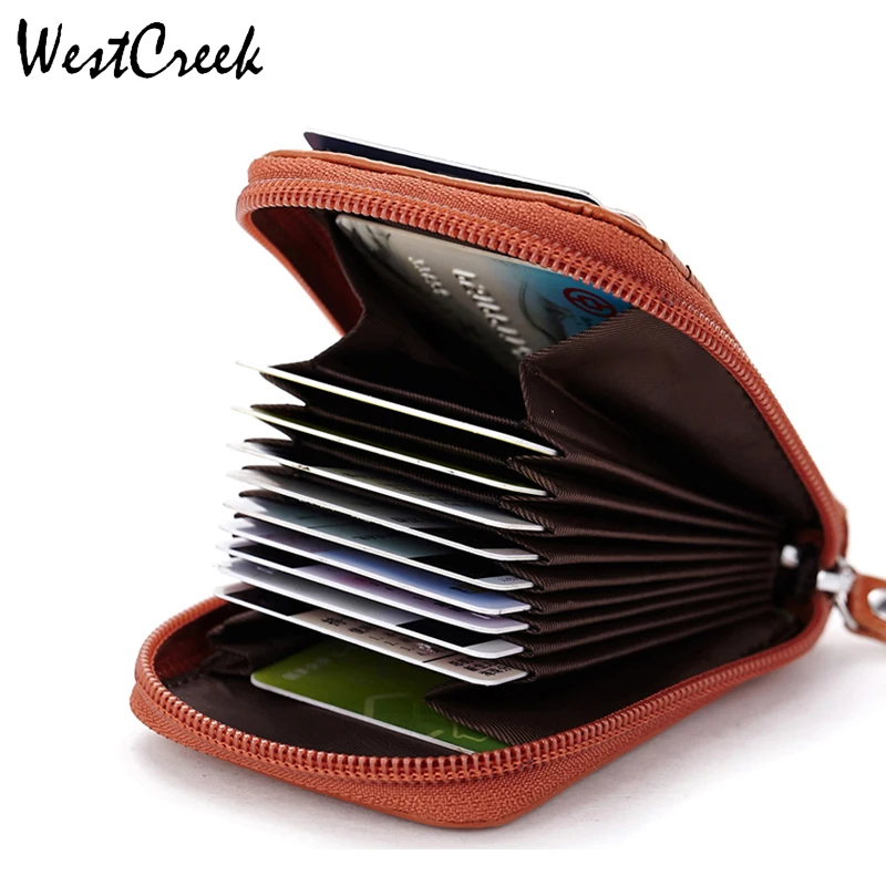 Брендовые кошельки WESTCREEK из натуральной кожи женский короткий маленький кошелек