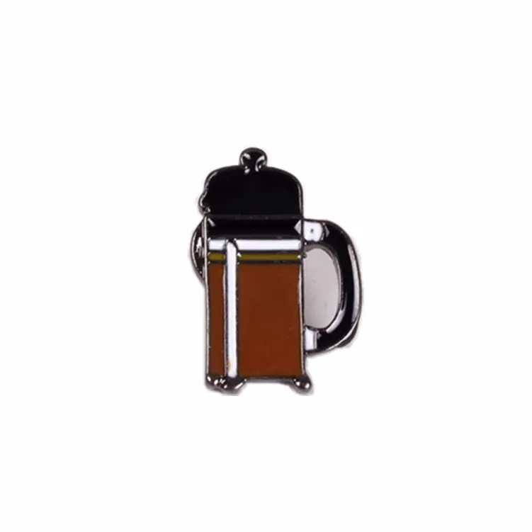 Qihe ювелирные изделия ручной Дырокол горшок AeroPress Chemex фильтр чаша кофе эмаль булавки рубашка мешок шляпа украшения ювелирные изделия Кофе влюбленных подарок