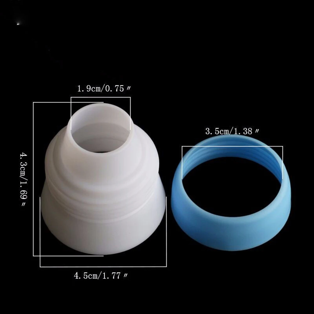 Большие размеры глазировки мешок сопла преобразователь Соединительный прибор