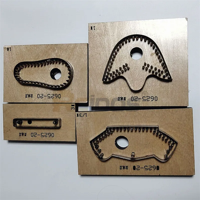 Shoes Cutting die Маленькие туфли ручной работы, режущие штампы, мини-кожа, ножевая форма RCIDOS, Япония, стальное лезвие, Размер подошвы 79*38 мм, 4 шт. пластинчатый штамп - Цвет: Shoes Cutting die
