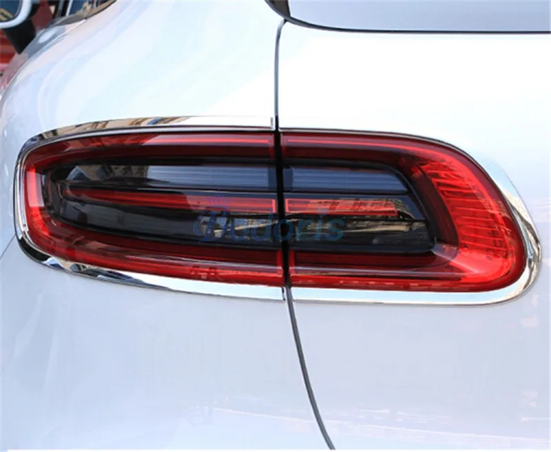 Для Porsche Macan 2014 2015 2016 2017 задняя крышка лампы Задний светильник накладка рамка