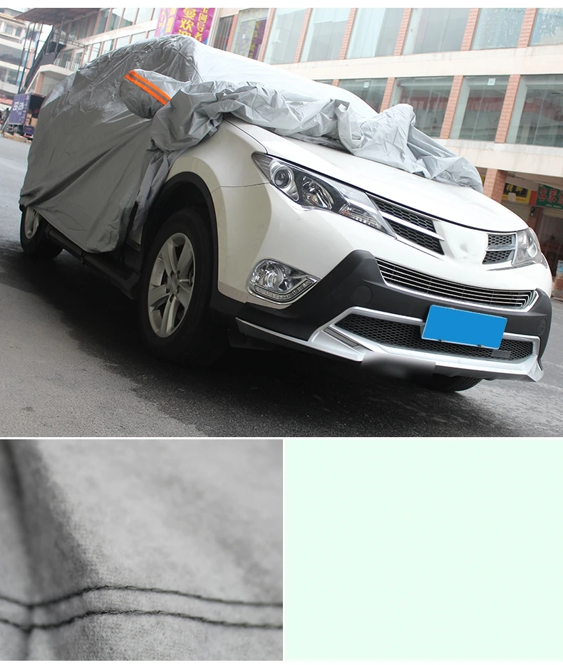 Для Toyota RAV4- уплотненная Автомобильная одежда Пылезащитная от дождя и снега, защита от солнца, декоративные автомобильные аксессуары