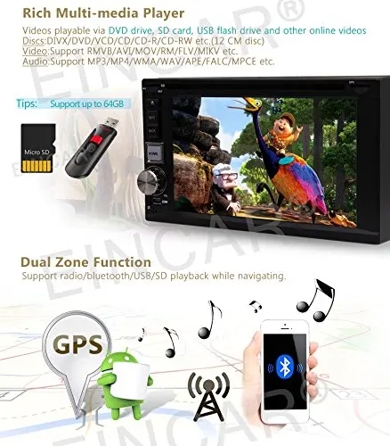 Камера в комплекте! Android 6 0 2 DIN головного устройства Поддержка wifi OBD USB SD SWC Зеркало