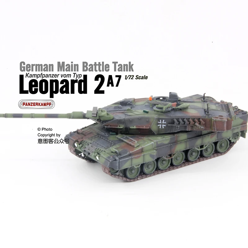 1/72 Panzerkampf Leopard 2A7 MBT Nato Camo собранная Готовая модель| |