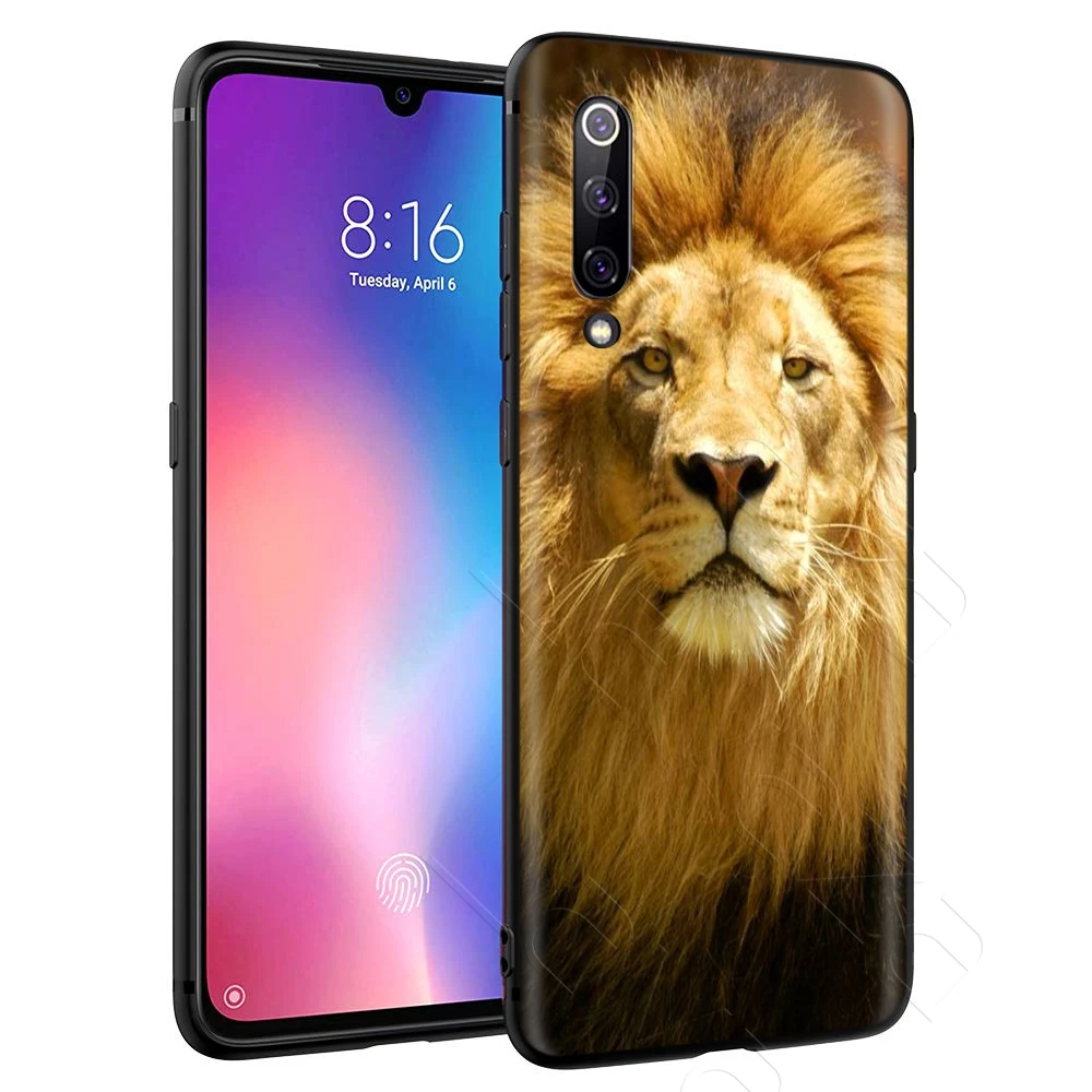 Чехол с абстрактным животным изображением Льва волка Тигра для Xiaomi Redmi Note 8 9 S K30 Pro