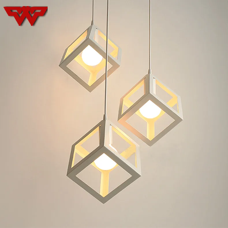 Современная простая светодиодная Люстра для столовой уникальная лампа с одной