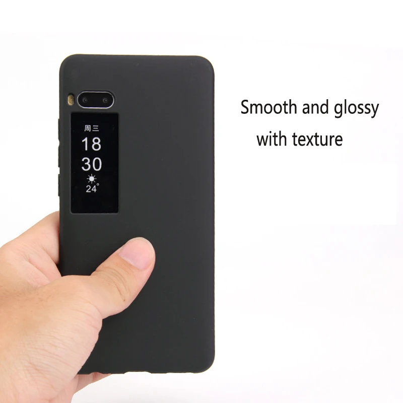 for Meiz pro7 Matte Candy Solid color Cover Silicone TPU soft case pro6plus Half-wrapped Case cover | Мобильные телефоны и