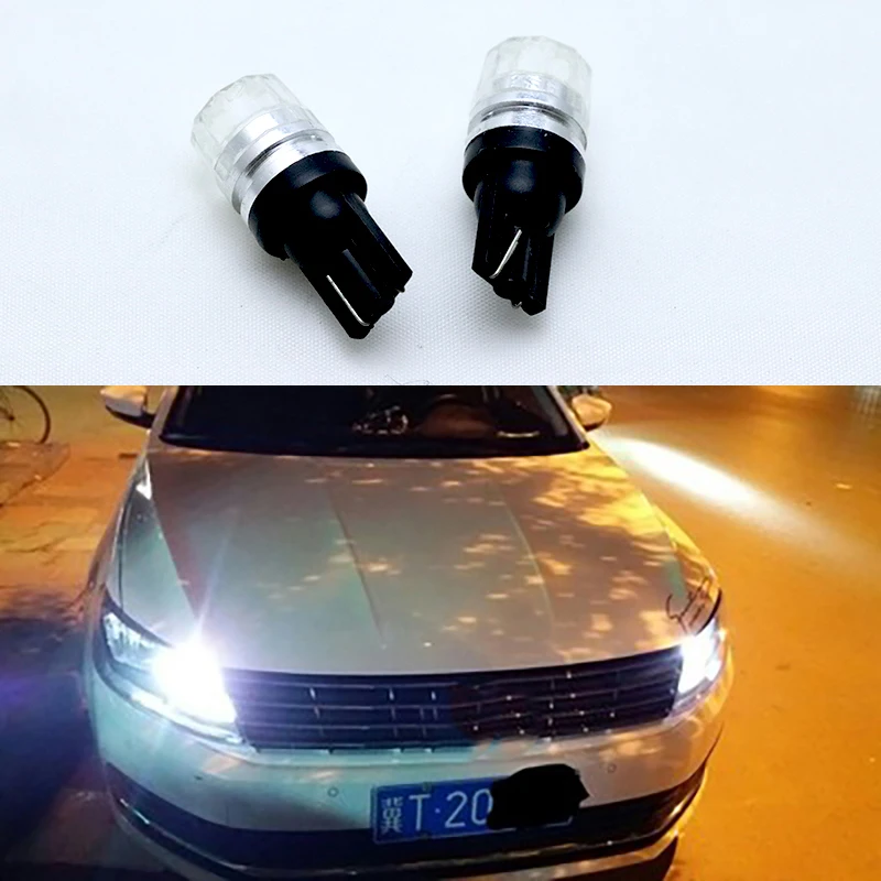 2xCanbus без ошибки T10 парковочная сторона СИД Ширина лампы лампочки для Volkswagen vw POLO Golf