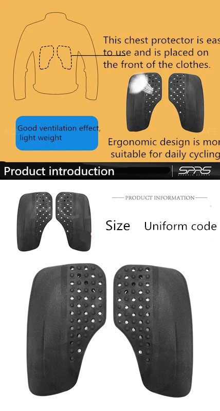 SPRS Мотоциклетные аксессуары для мужчин и женщин пара отдельных защитных