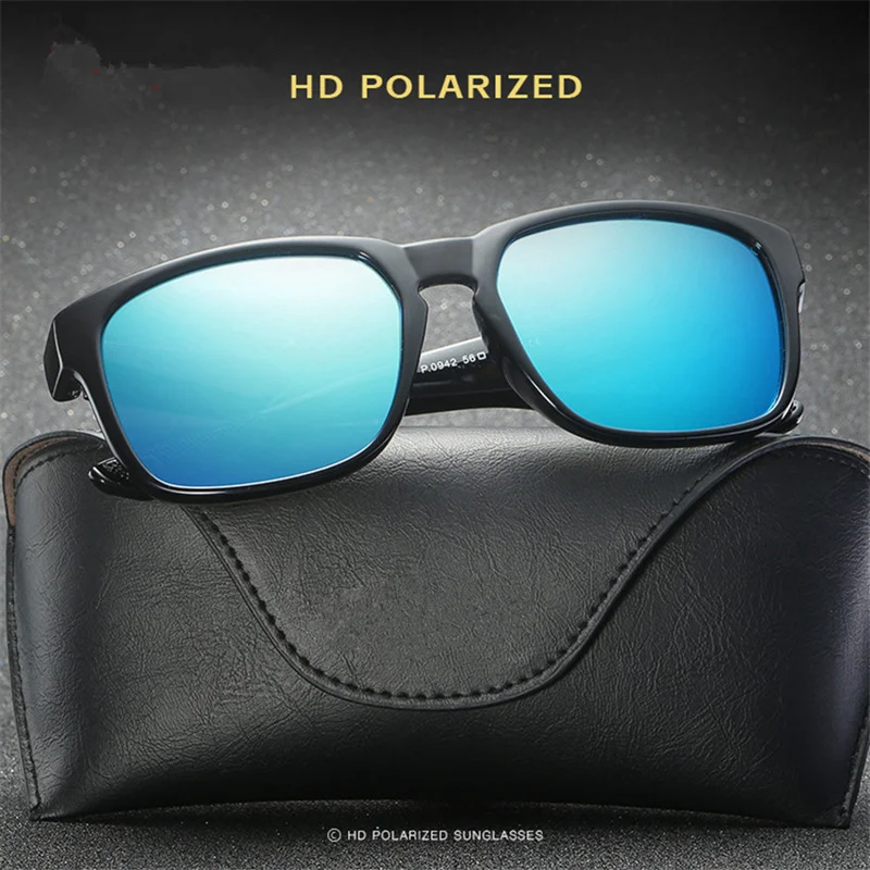 Imwete Polarized Lens Sunglasses Men Vintage Driving Sport Sun glasses Safety Protect Eyeglasses HD Goggles | Аксессуары для