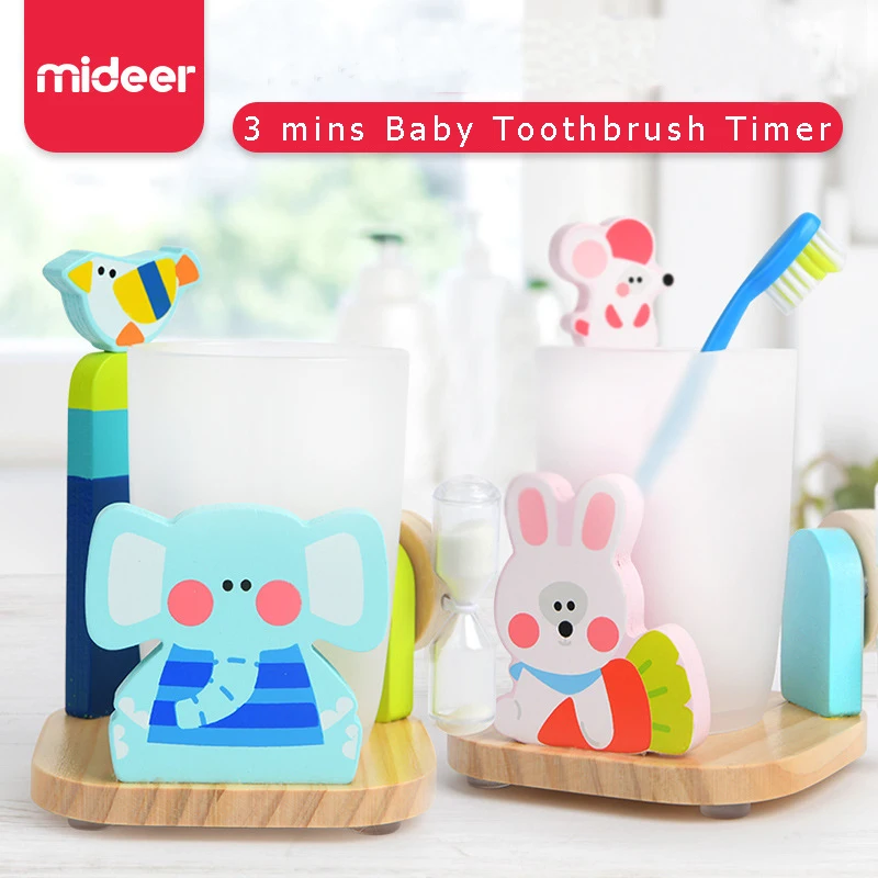 Mideer Baby 3 mins таймер для зубной щетки игрушка Габи Тина Дети Обучающие и обучающие