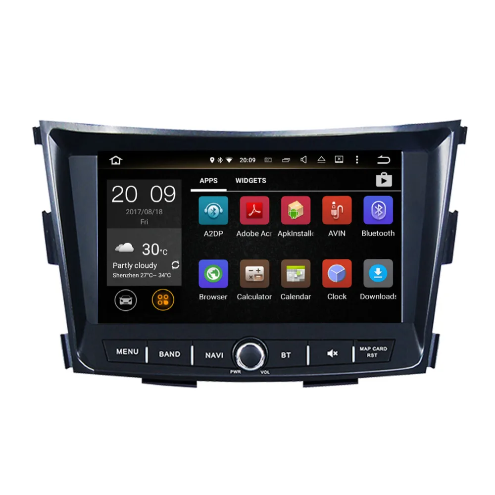 4 ГБ ОЗУ Android 8 0 Восьмиядерный автомобильный Радио стерео для SsangYong Tivoli 2015