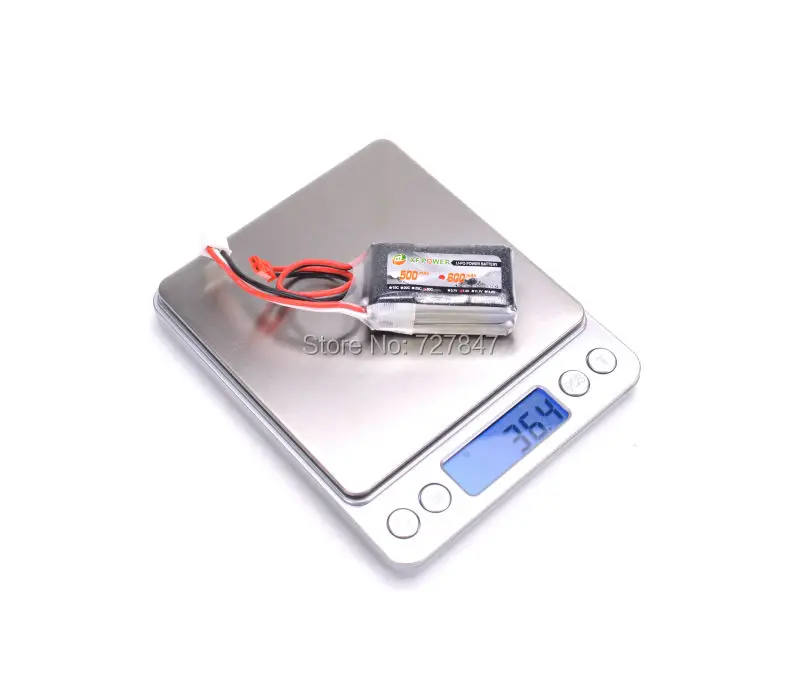 Высокое качество XF power 7 4 V 600 mAh 2 S 30C Lipo батарея JST Plug перезаряжаемая для игрушки на