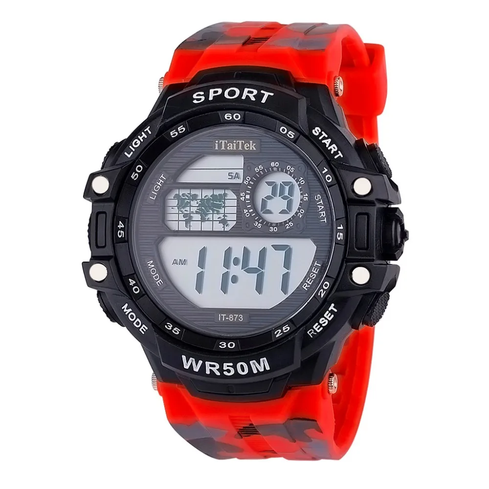 

Sport Student Children Watch Kids Watches Boys Girls Clock Child LED Digital Wristwatch Electronic Wristwatch Unisex@50
